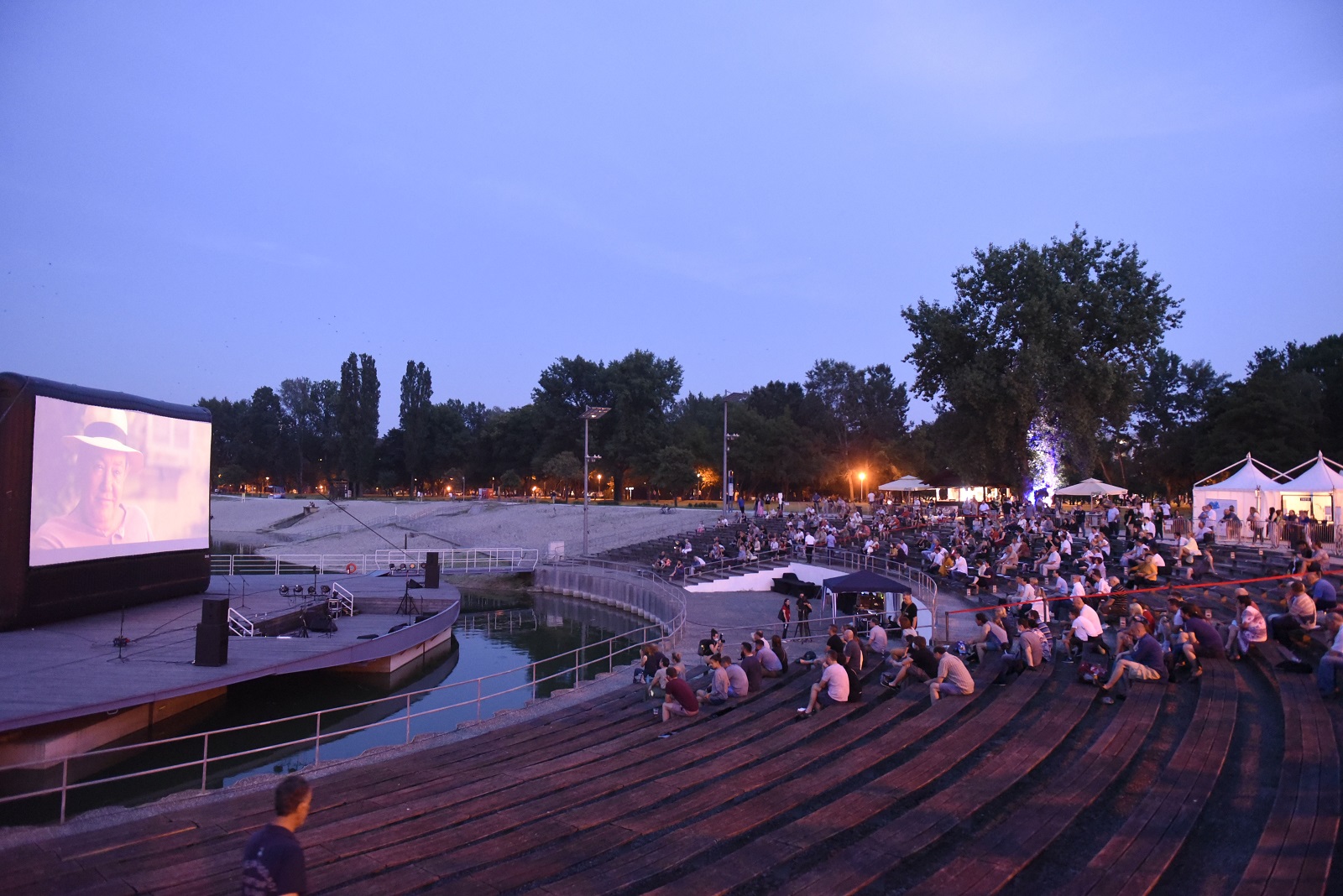 otvorenje 4. Festivala tolerancije / jezero Bundek / Zagreb 28.06.2020. / foto: Maja Jurovic / 